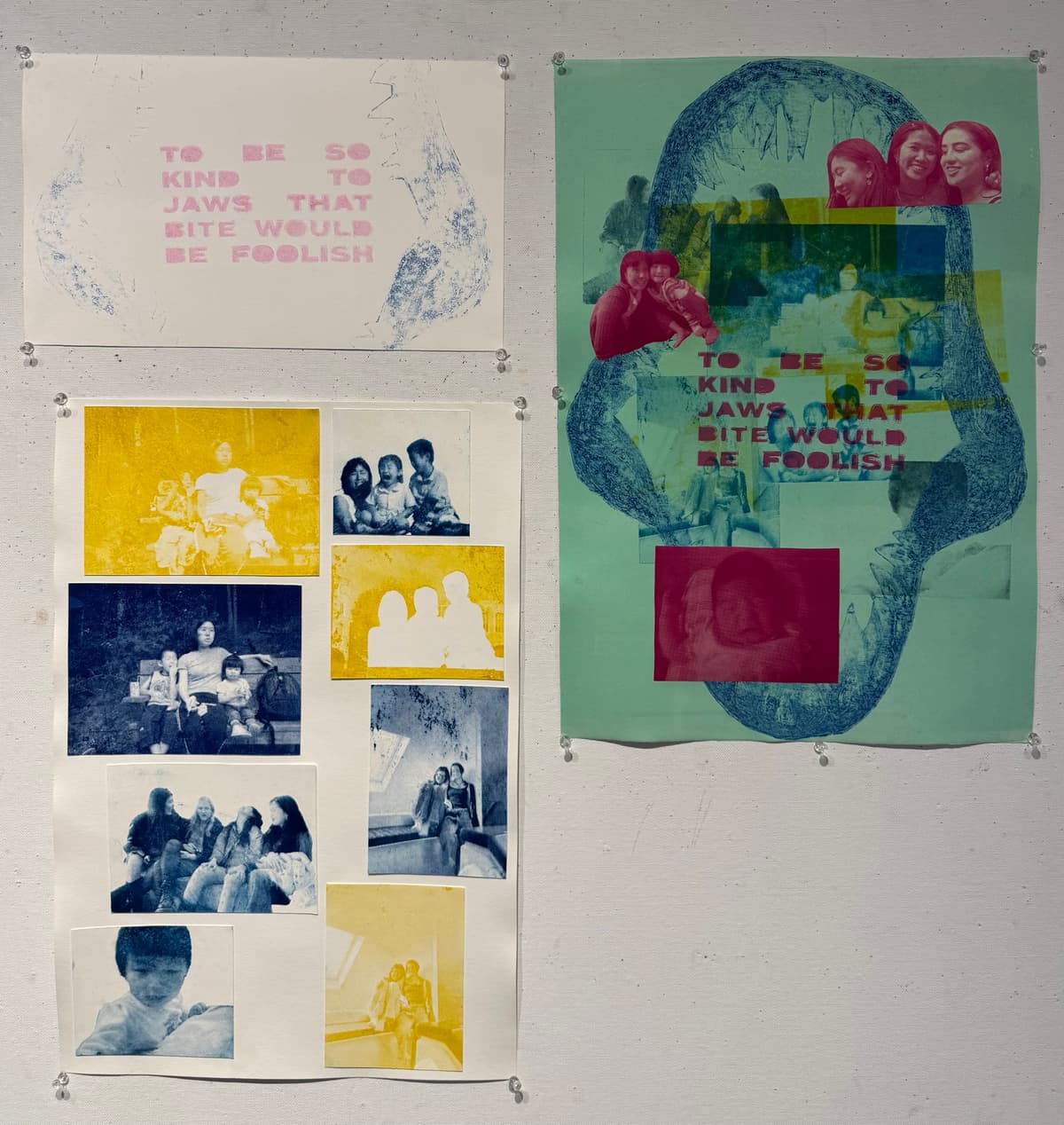 Lithography + monotype processes